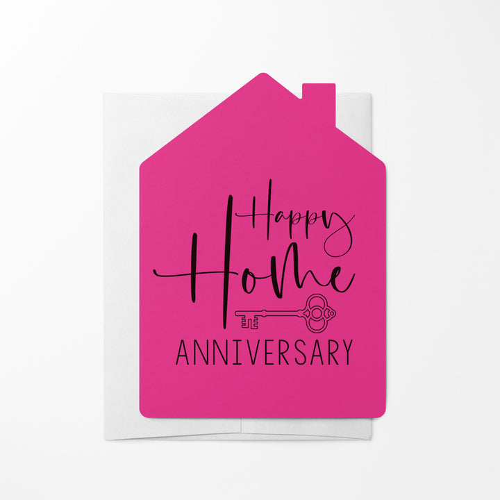 Set of "Happy Home Anniversary" Greeting Cards | Envelopes Included | 5-GC002