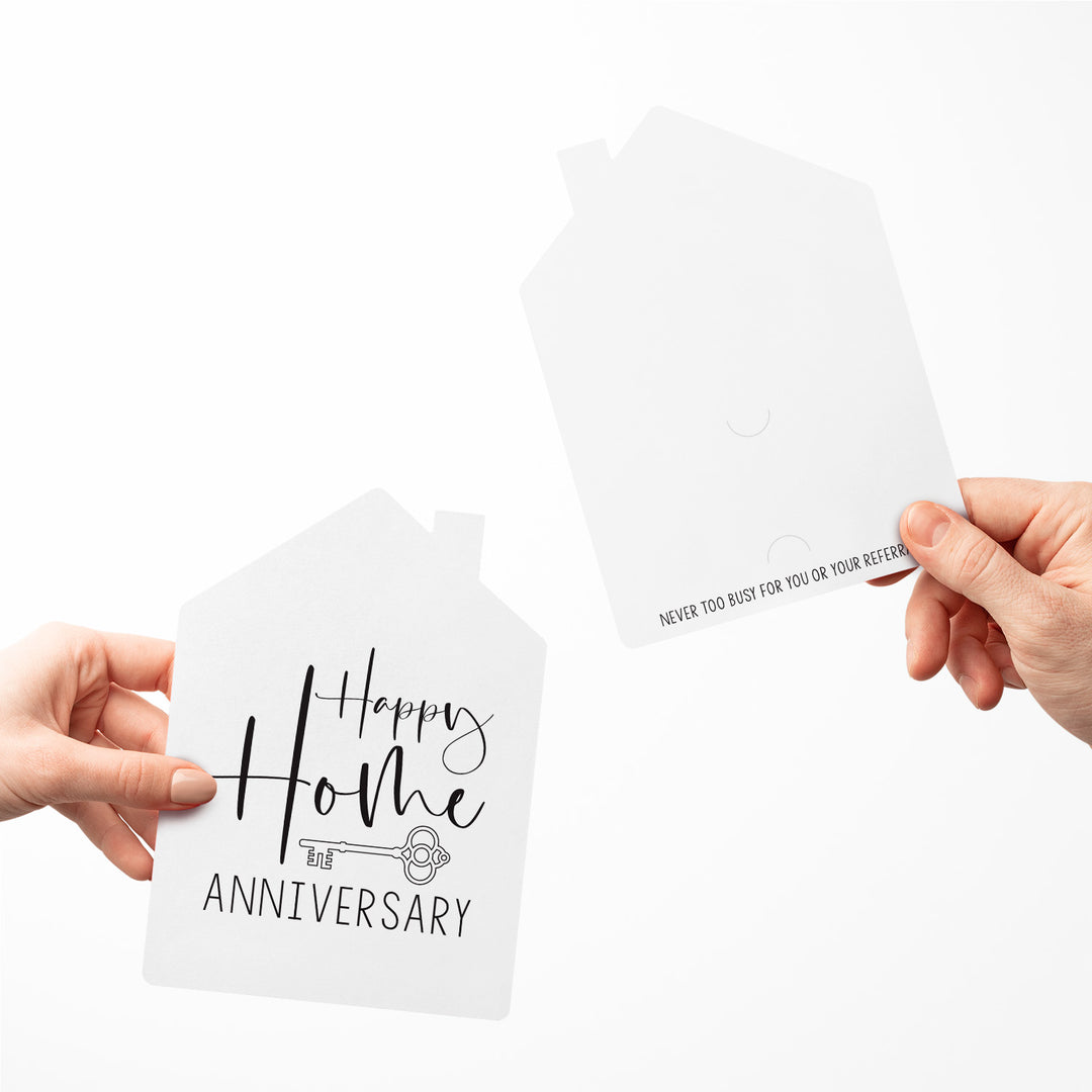 Set of "Happy Home Anniversary" Greeting Cards | Envelopes Included | 5-GC002