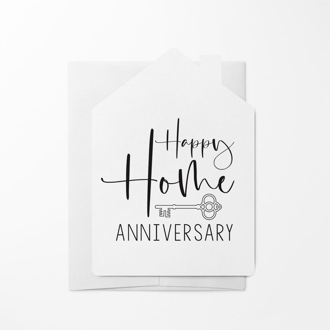 Set of "Happy Home Anniversary" Greeting Cards | Envelopes Included | 5-GC002