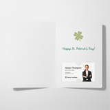 A Good Client Is Like A Four Leaf Clover | Greeting Cards with Envelopes Greeting Card Market Dwellings