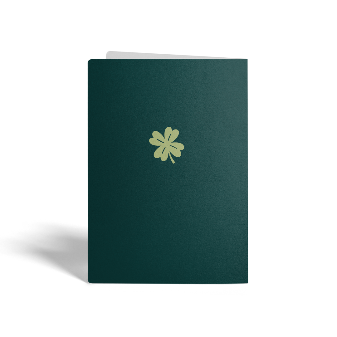 Set of A Good Client Is Like A Four Leaf Clover | St. Patrick's Day Greeting Cards | Envelopes Included | 50-GC001-AB Greeting Card Market Dwellings