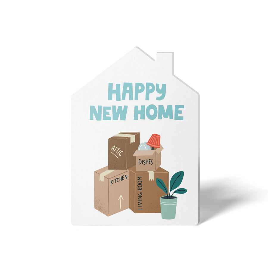 Happy New Home Greeting Cards | Envelopes Included | 50-GC002 Greeting Card Market Dwellings