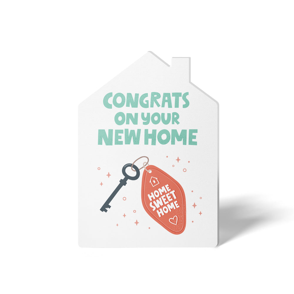 Congrats On Your New Home | Real Estate Greeting Cards with Envelopes Greeting Card Market Dwellings