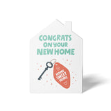 Congrats On Your New Home | Real Estate Greeting Cards with Envelopes Greeting Card Market Dwellings