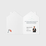 Congrats On Your New Home | Real Estate Greeting Cards with Envelopes Greeting Card Market Dwellings