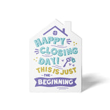 Happy Closing Day | Real Estate Greeting Cards with Envelopes Greeting Card Market Dwellings LILAC 10