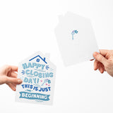 Happy Closing Day | Real Estate Greeting Cards with Envelopes Greeting Card Market Dwellings
