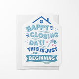 Happy Closing Day | Real Estate Greeting Cards with Envelopes Greeting Card Market Dwellings