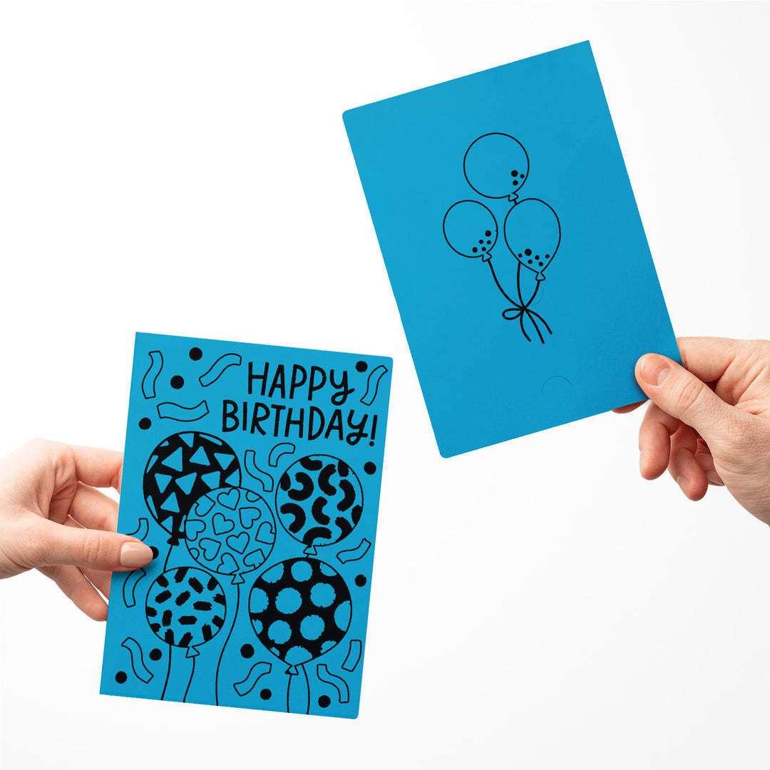 Set of Happy Birthday! Greeting Cards | Envelopes Included Greeting Card Market Dwellings