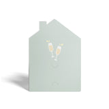 Sip, Sip Hooray! It's Closing Day! | Real Estate & Mortgage Greeting Cards with Envelopes Greeting Card Market Dwellings