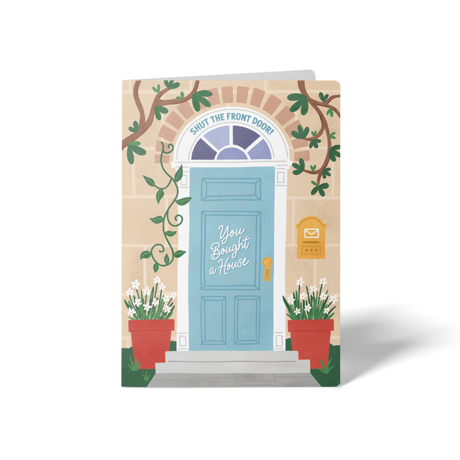 You Bought a House Greeting Cards | Envelopes Included Greeting Card Market Dwellings