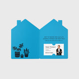 Happy Home-iversary | Real Estate & Mortgage Greeting Cards with Envelopes Greeting Card Market Dwellings
