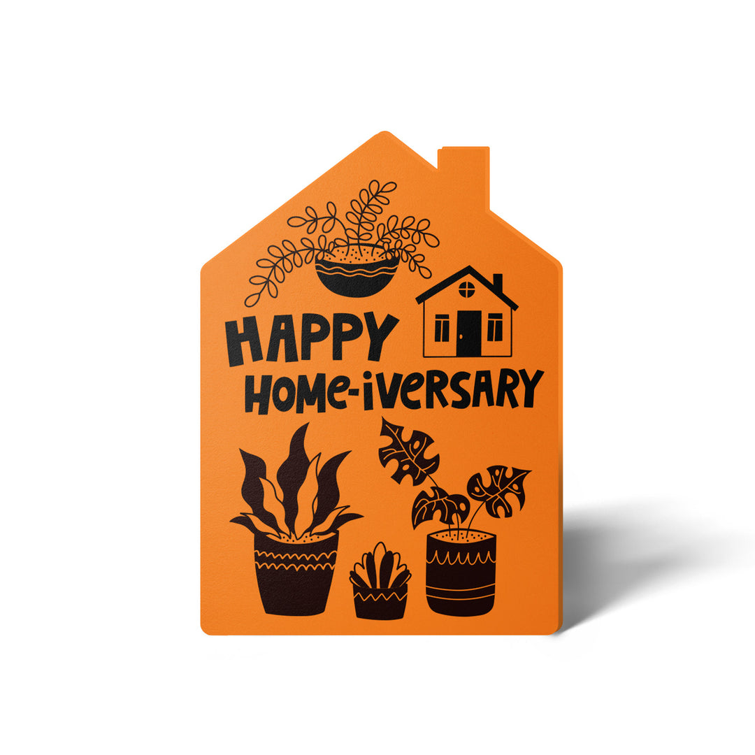 Set of Happy Home-iversary | Greeting Cards | Envelopes Included | 54-GC002 Greeting Card Market Dwellings CARROT