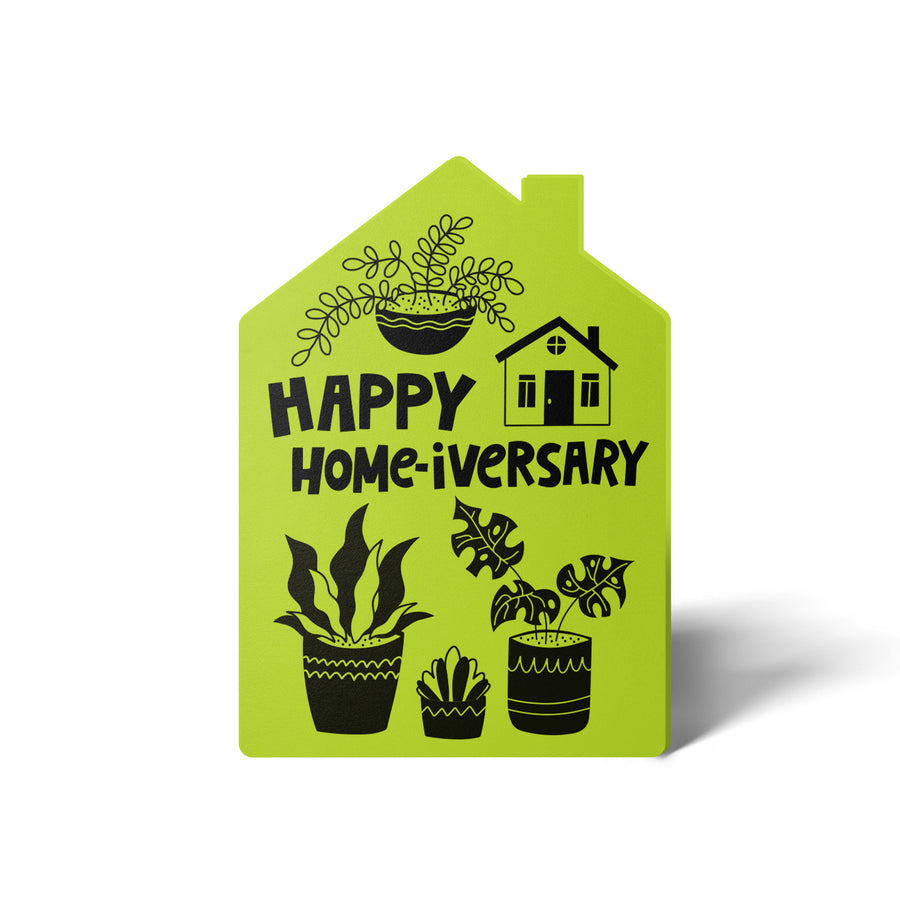 Set of Happy Home-iversary | Greeting Cards | Envelopes Included | 54-GC002 Greeting Card Market Dwellings GREEN APPLE