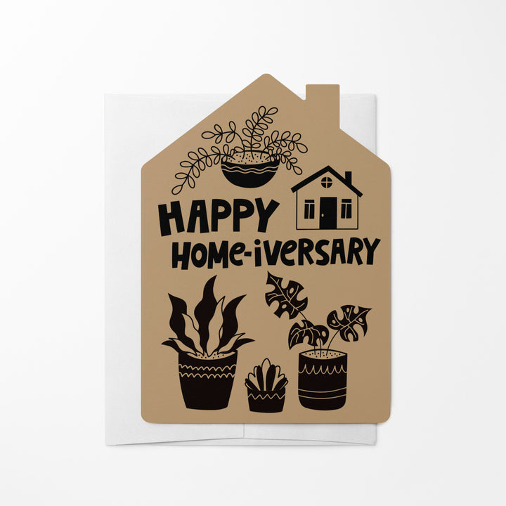 Set of Happy Home-iversary | Greeting Cards | Envelopes Included | 54-GC002 Greeting Card Market Dwellings