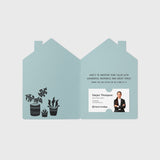 Happy Home-iversary | Real Estate & Mortgage Greeting Cards with Envelopes Greeting Card Market Dwellings