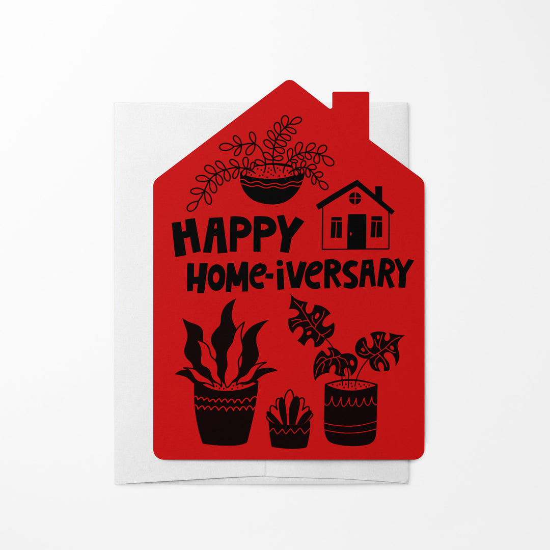 Set of Happy Home-iversary | Greeting Cards | Envelopes Included | 54-GC002