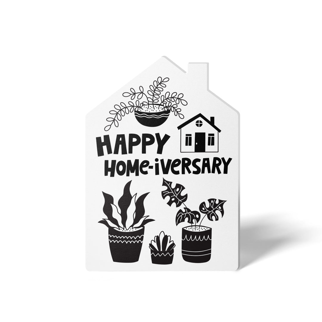 Set of Happy Home-iversary | Greeting Cards | Envelopes Included | 54-GC002