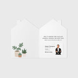 Happy Home-iversary | Real Estate & Mortgage Greeting Cards with Envelopes Greeting Card Market Dwellings