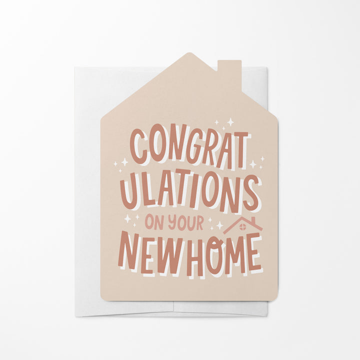 Set of Congratulations On Your New Home | Greeting Cards | Envelopes Included | 56-GC002-AB Greeting Card Market Dwellings