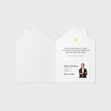 Congratulations On Your New Home | Real Estate & Mortgage Greeting Cards with Envelopes Greeting Card Market Dwellings