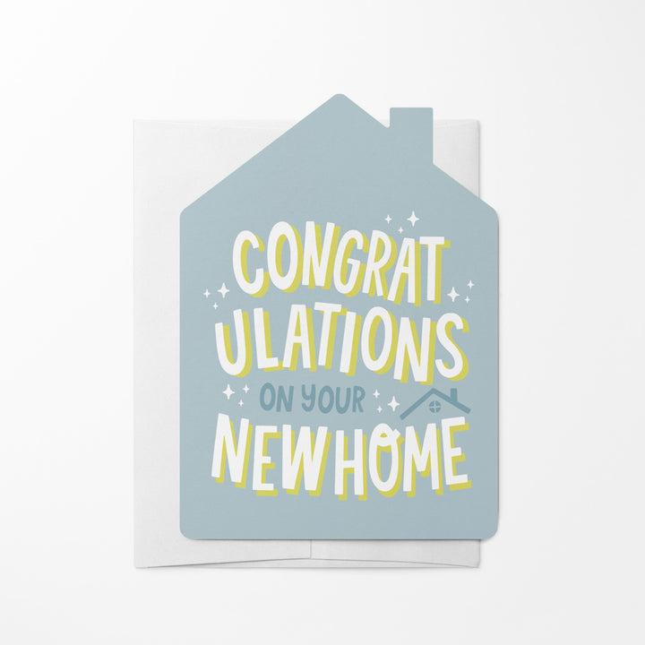 Set of Congratulations On Your New Home | Greeting Cards | Envelopes Included | 56-GC002-AB Greeting Card Market Dwellings