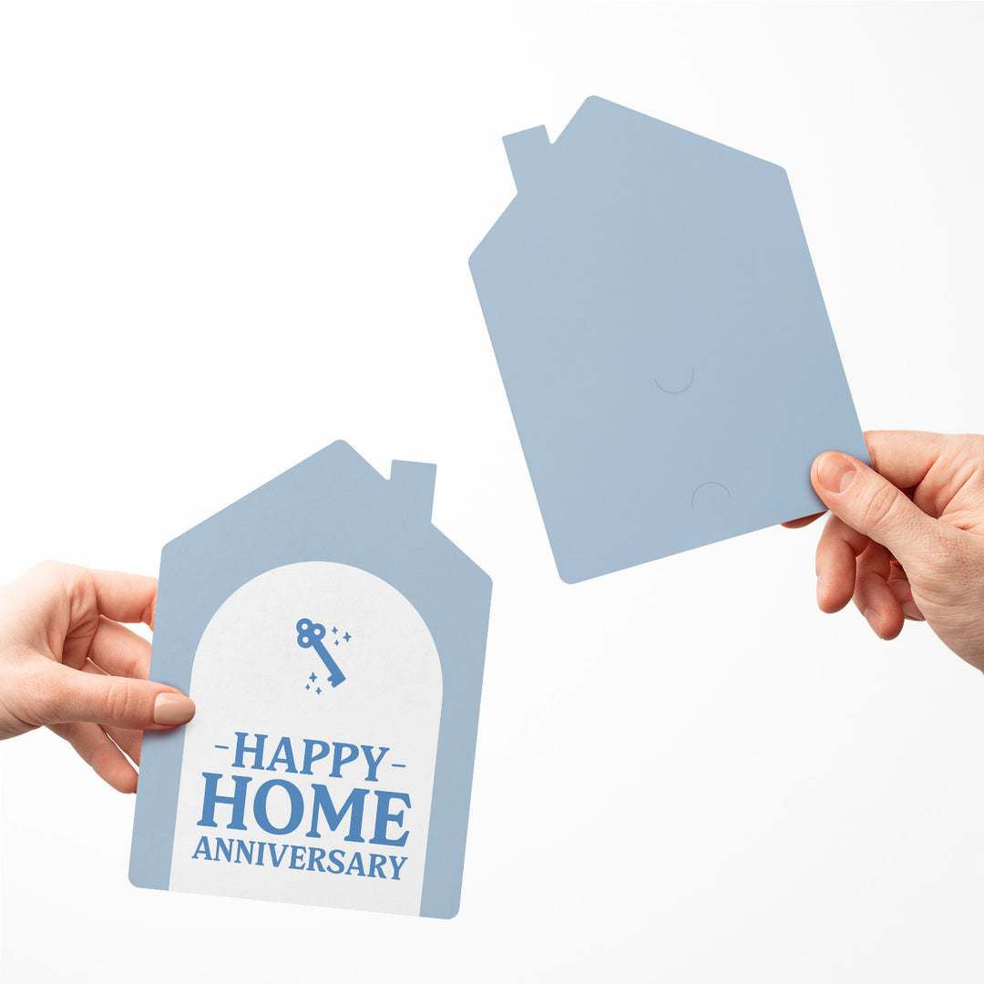 Set of Happy Home Anniversary Greeting Cards | Envelopes Included | 57-GC002-AB Greeting Card Market Dwellings