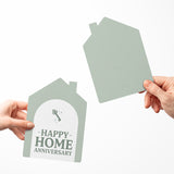 Happy Home Anniversary | Real Estate & Mortgage Greeting Cards with Envelopes Greeting Card Market Dwellings