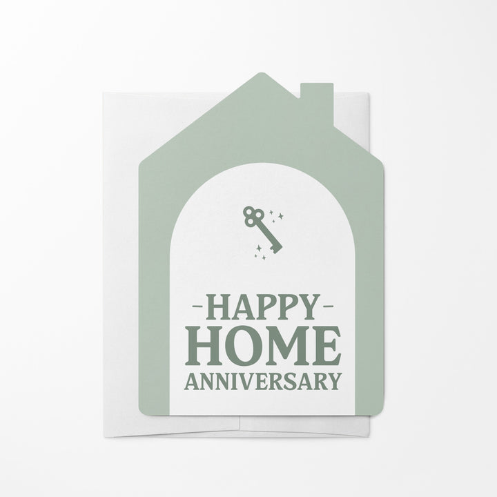 Set of Happy Home Anniversary Greeting Cards | Envelopes Included | 57-GC002-AB Greeting Card Market Dwellings