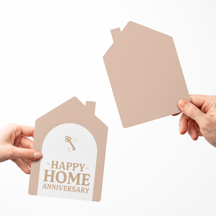 Set of Happy Home Anniversary Greeting Cards | Envelopes Included | 57-GC002-AB Greeting Card Market Dwellings