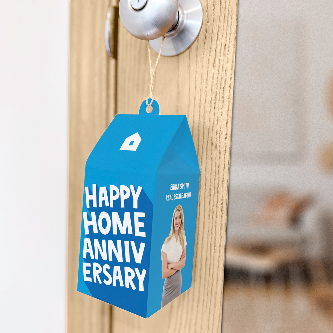 Happy Home Anniversary Pop By Box | Real Estate | 26-BX1-AB Pop By Box Market Dwellings   