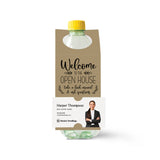 Welcome to the Open House | Bottle Hang Tags Bottle Tag Market Dwellings KRAFT 10