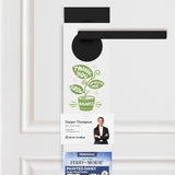 Thank You For Helping Me Grow My Business | Seed Packet Door Hangers Season Door Hanger Market Dwellings