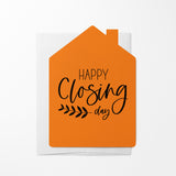 "Happy Closing Day" Real Estate Agent | Real Estate & Mortgage Greeting Cards with Envelopes Greeting Card Market Dwellings