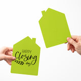 "Happy Closing Day" Real Estate Agent | Real Estate & Mortgage Greeting Cards with Envelopes Greeting Card Market Dwellings