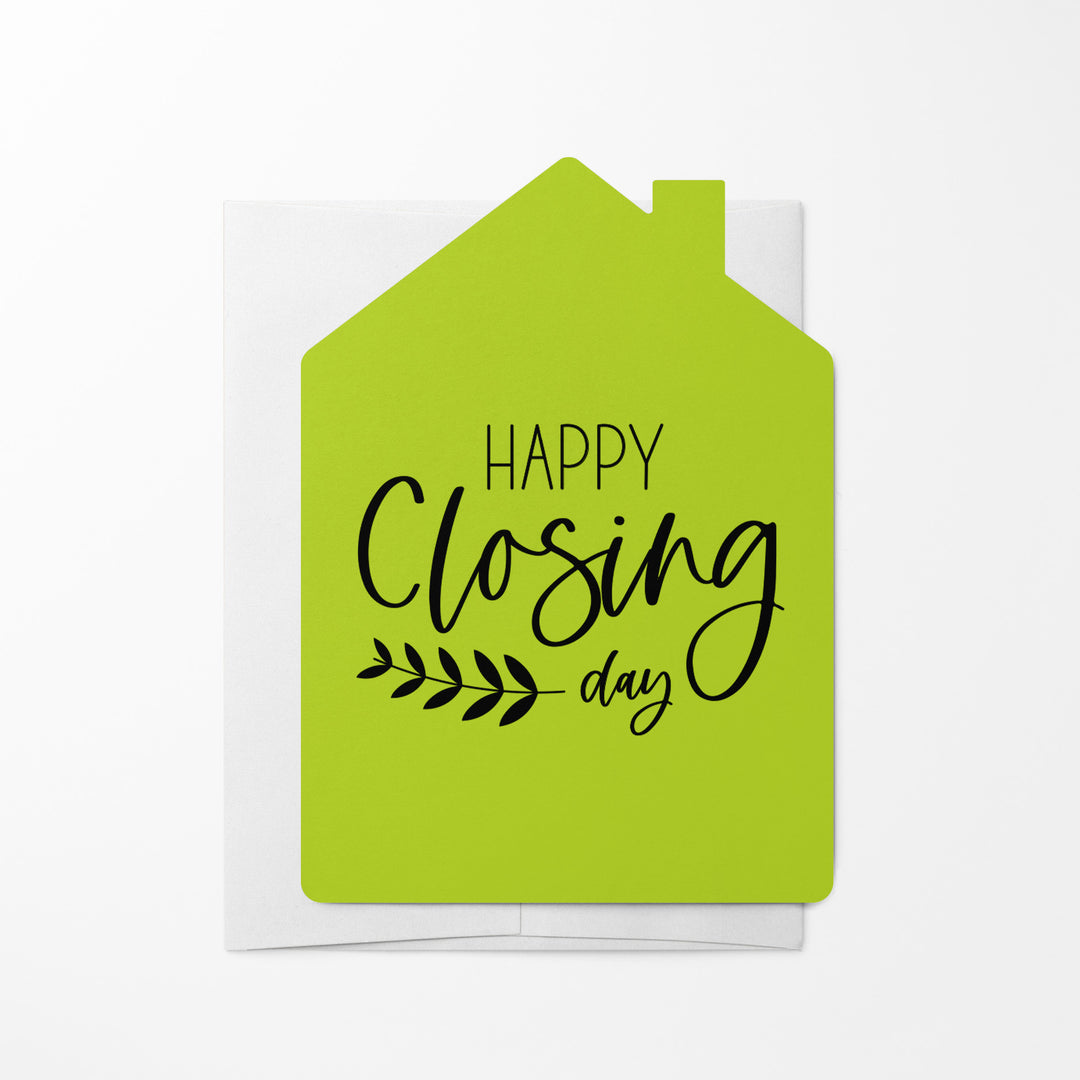 Set of "Happy Closing Day" Real Estate Agent Greeting Cards | Envelopes Included | 6-GC002 Greeting Card Market Dwellings