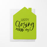 "Happy Closing Day" Real Estate Agent | Real Estate & Mortgage Greeting Cards with Envelopes Greeting Card Market Dwellings