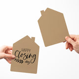 "Happy Closing Day" Real Estate Agent | Real Estate & Mortgage Greeting Cards with Envelopes Greeting Card Market Dwellings