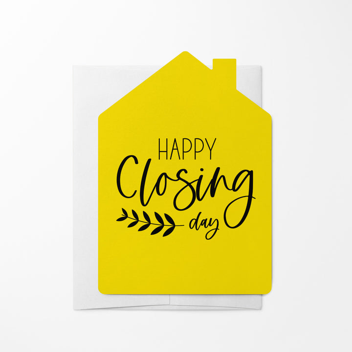 Set of "Happy Closing Day" Real Estate Agent Greeting Cards | Envelopes Included | 6-GC002 Greeting Card Market Dwellings