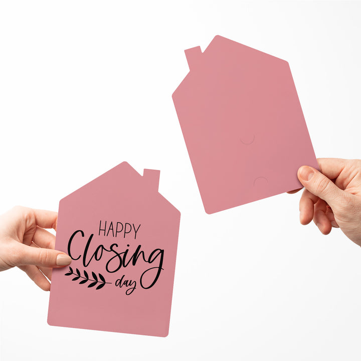 Set of "Happy Closing Day" Real Estate Agent Greeting Cards | Envelopes Included | 6-GC002