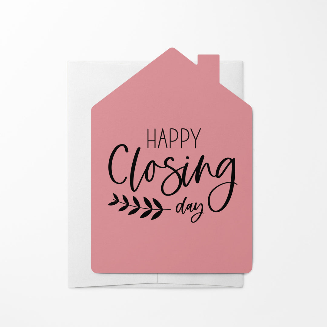 Set of "Happy Closing Day" Real Estate Agent Greeting Cards | Envelopes Included | 6-GC002