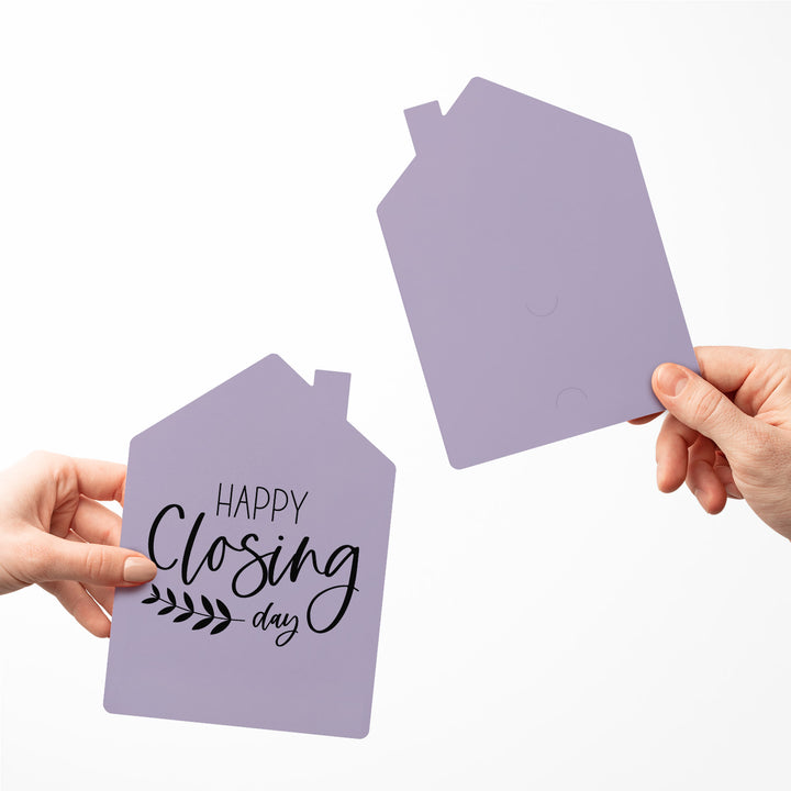 Set of "Happy Closing Day" Real Estate Agent Greeting Cards | Envelopes Included | 6-GC002