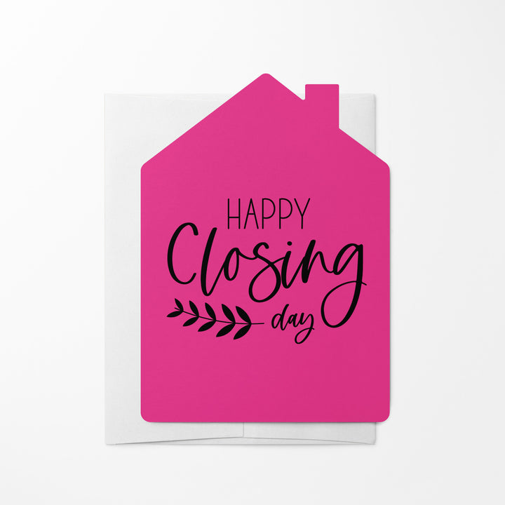 Set of "Happy Closing Day" Real Estate Agent Greeting Cards | Envelopes Included | 6-GC002