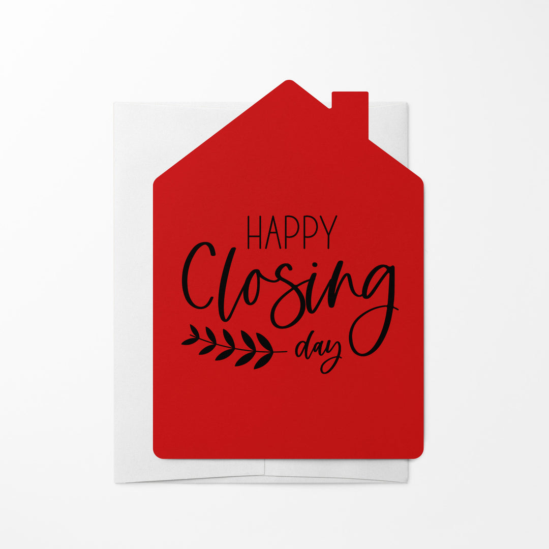 Set of "Happy Closing Day" Real Estate Agent Greeting Cards | Envelopes Included | 6-GC002