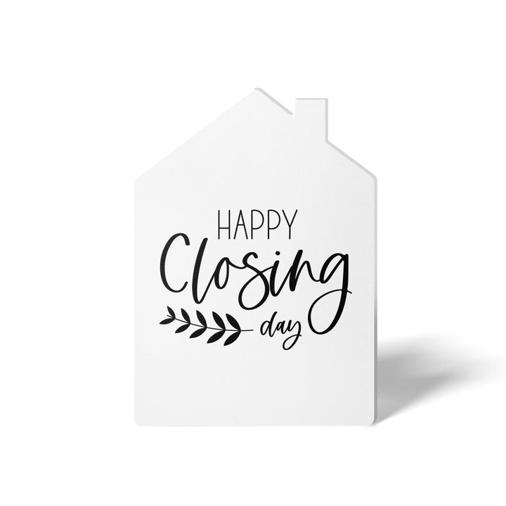 Set of "Happy Closing Day" Real Estate Agent Greeting Cards | Envelopes Included | 6-GC002