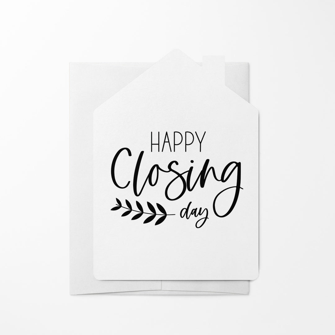 Set of "Happy Closing Day" Real Estate Agent Greeting Cards | Envelopes Included | 6-GC002