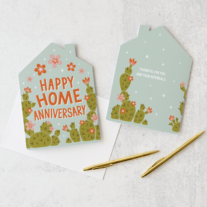 Set of Happy Home Anniversary | Greeting Cards | Envelopes Included | 60-GC002 - Market Dwellings