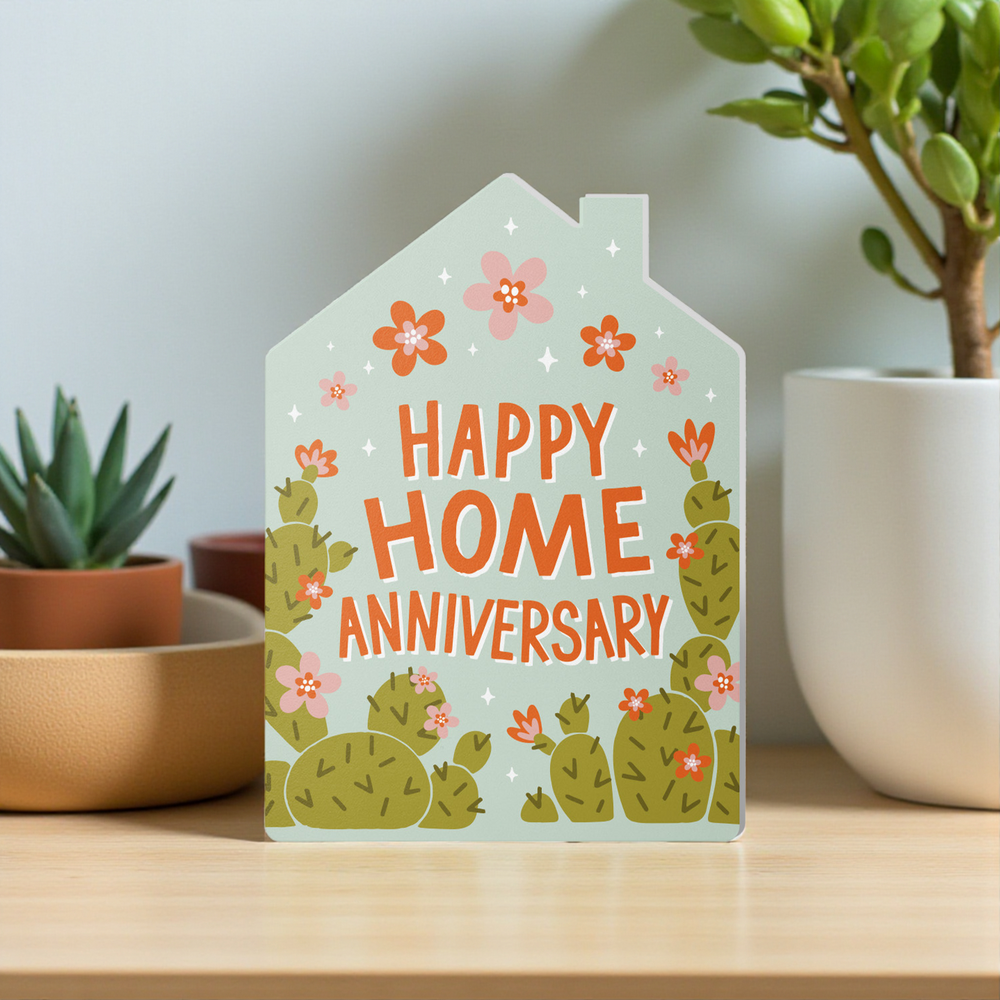 Set of Happy Home Anniversary | Greeting Cards | Envelopes Included | 60-GC002 Greeting Card Market Dwellings