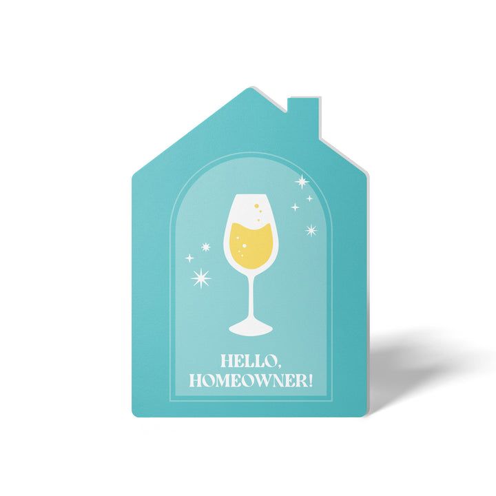 Set of Hello, Homeowner! | Greeting Cards | Envelopes Included | 61-GC002-AB Greeting Card Market Dwellings BLUISH