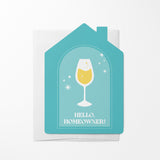 Hello, Homeowner! | Real Estate & Mortgage Greeting Cards with Envelopes Greeting Card Market Dwellings